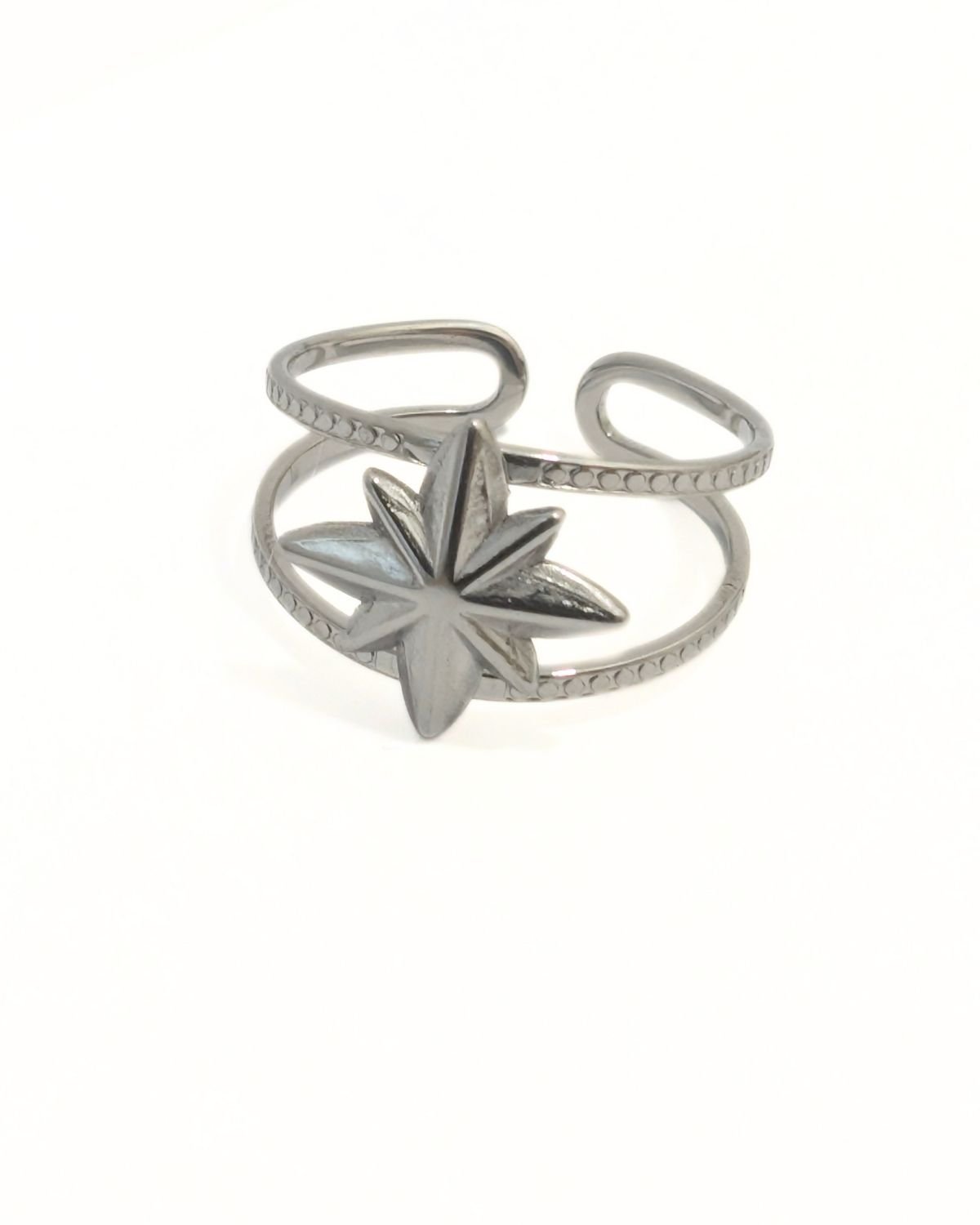 Bracelet Bijou LOLILOTA Émail Relief Fleur Coquelicot - Blanc Et Rose - Neuf Avec Étiquettes