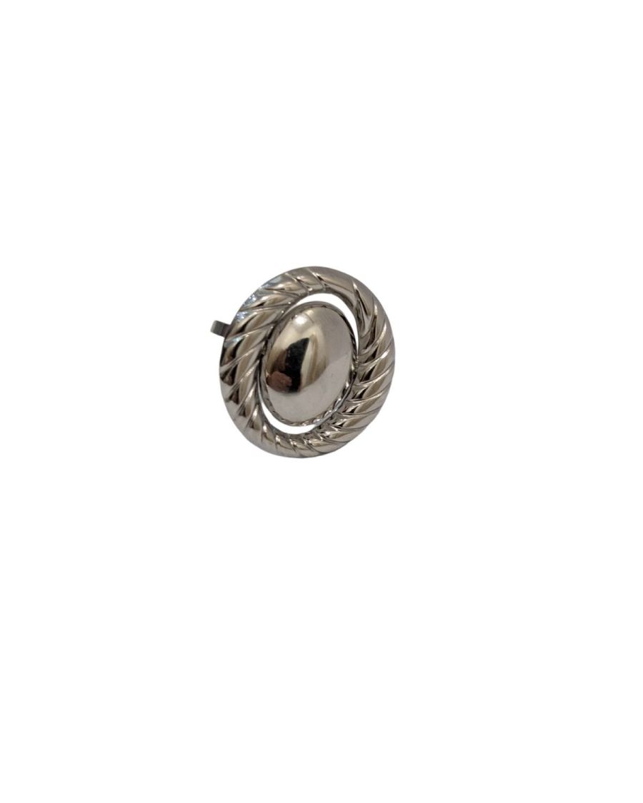 Bague femme acier argenté Gerda