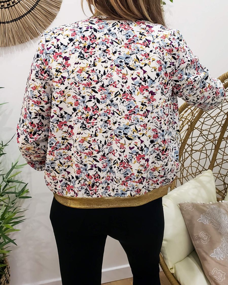 Bombers femme mi-saison léger Aurore