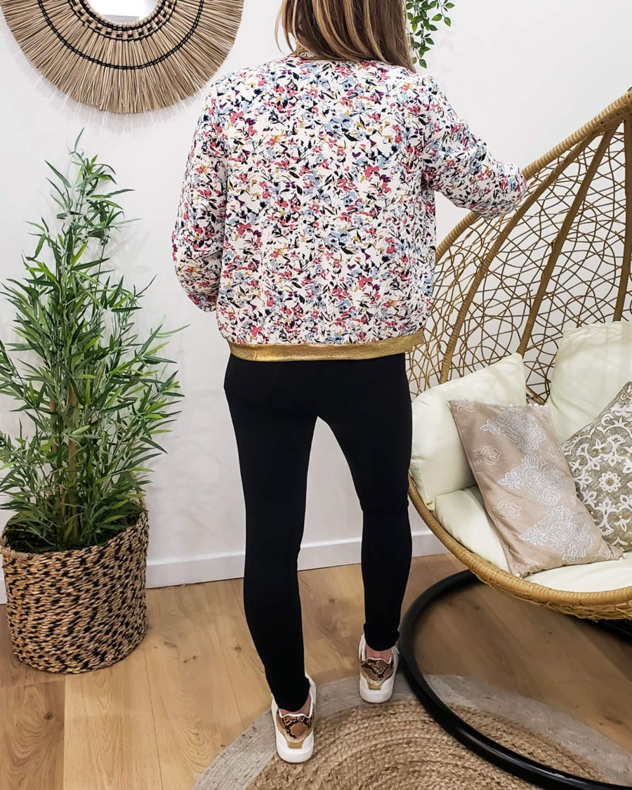 Bombers femme mi-saison léger Aurore