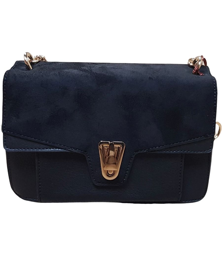 Sac à bandoulière noir et doré Sacochis