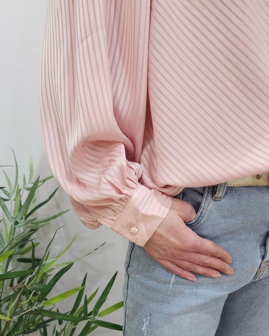 Chemisier femme rose Andréa