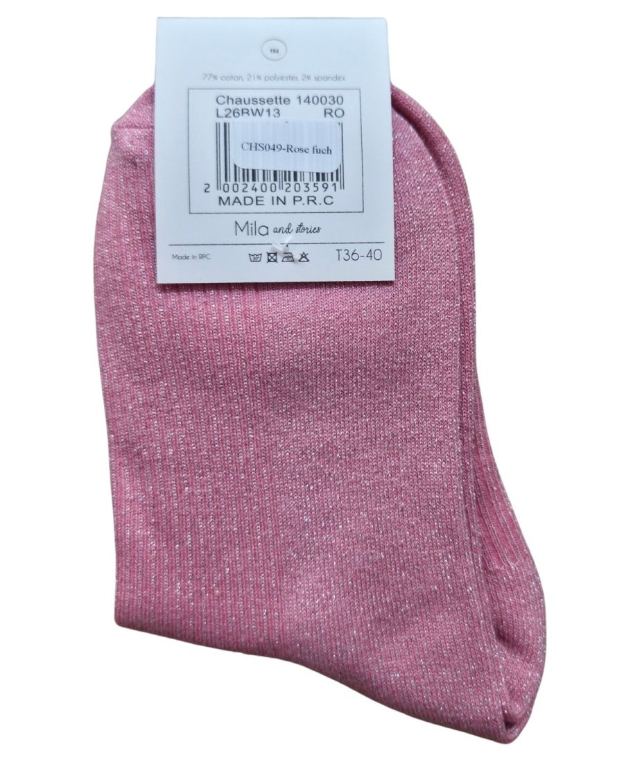 Chaussettes à paillettes TEAM RALEUSE