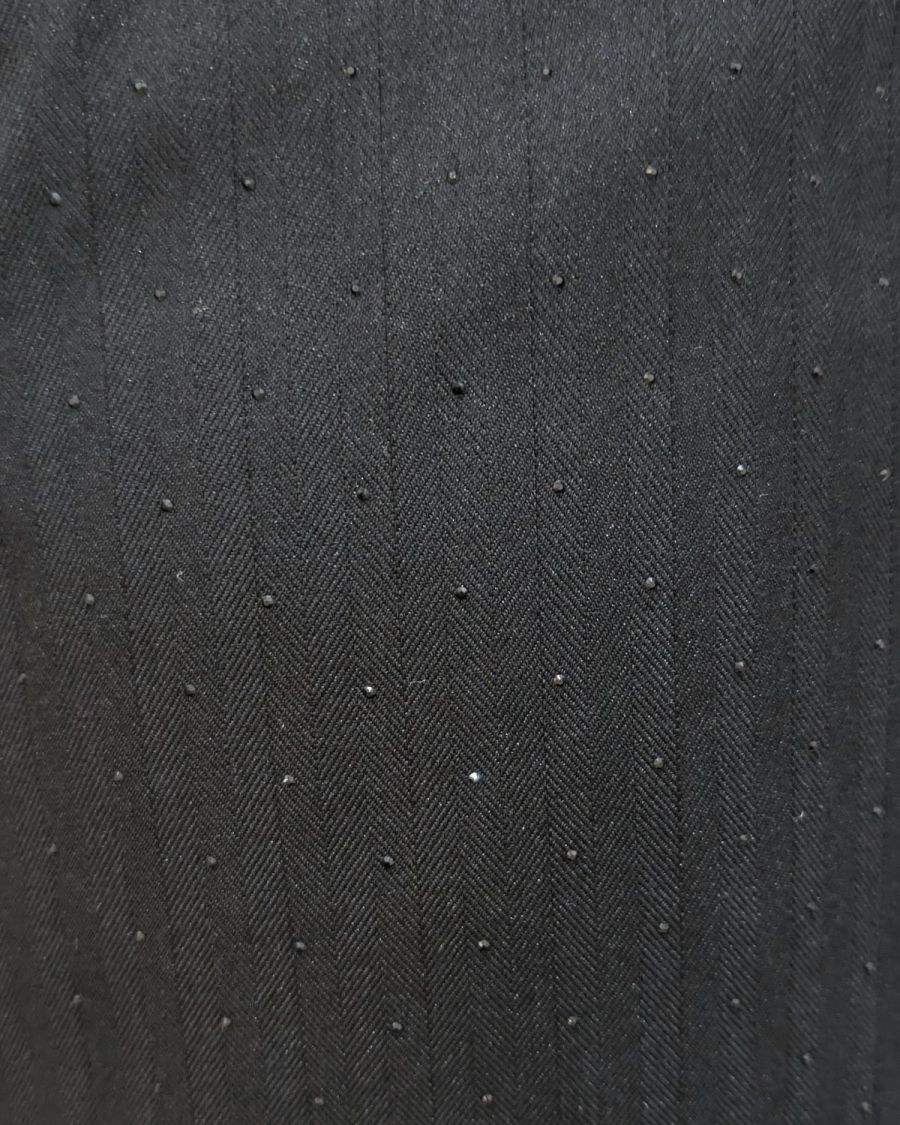 Jupe femme noire strass noirs Emyra