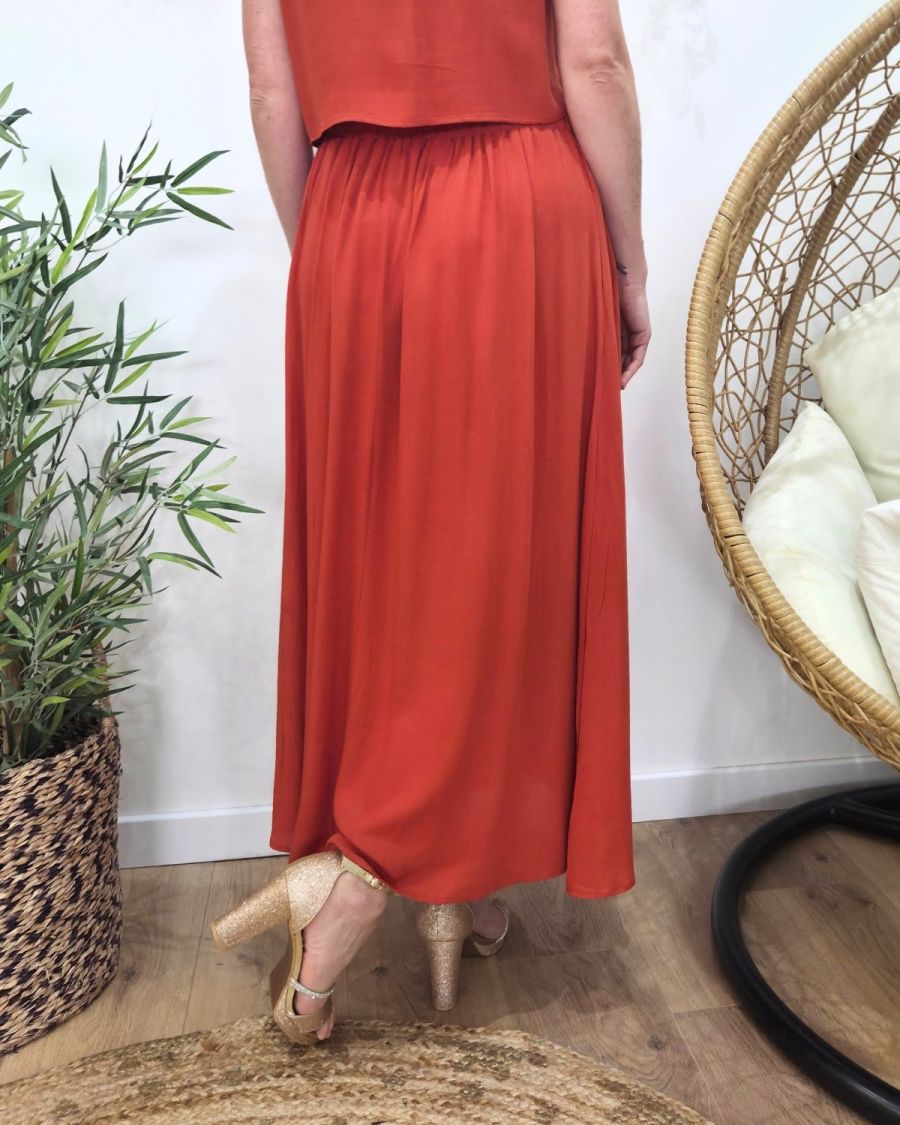 Ensemble femme torsadé Terracotta Serafina