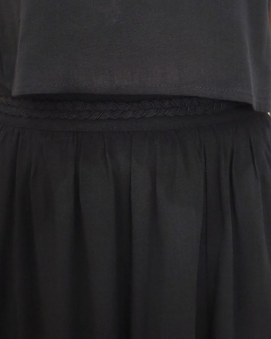 Ensemble femme torsadé noir Serafina