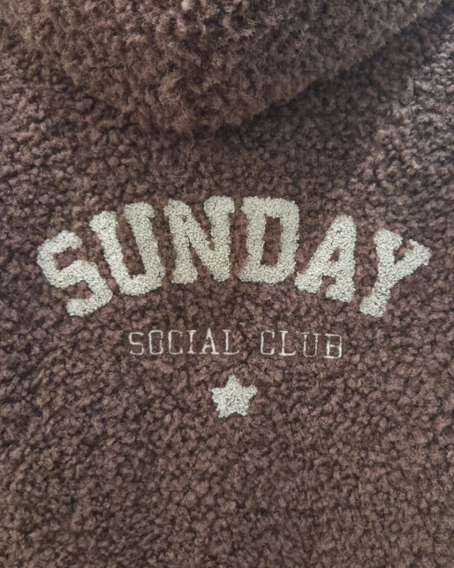 Manteau femme bouclette SUNDAY social club