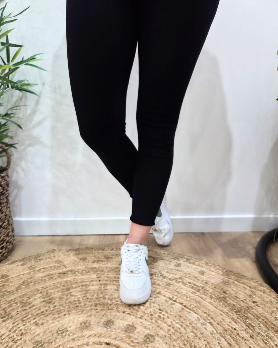 Pantalon femme marine skinny 7/8