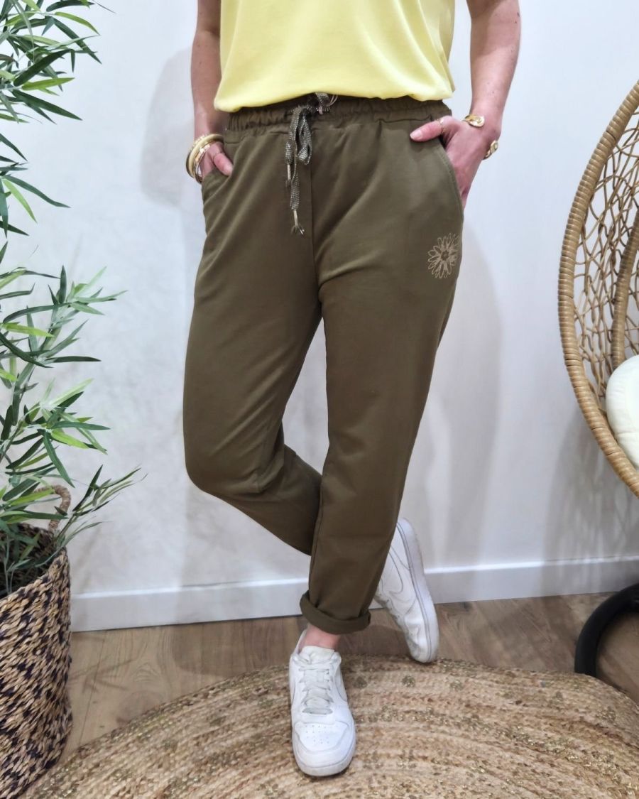 Pantalon kaki Maeve