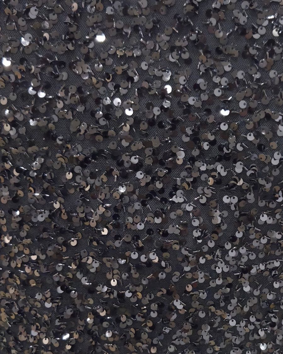 Robe courte femme à sequins grande taille Maëlyne