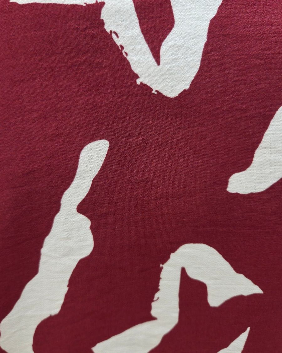 Bombers femme bordeaux et écru Axellea