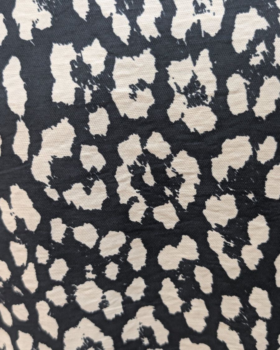 Bombers femme léopard noir et beige Fedora