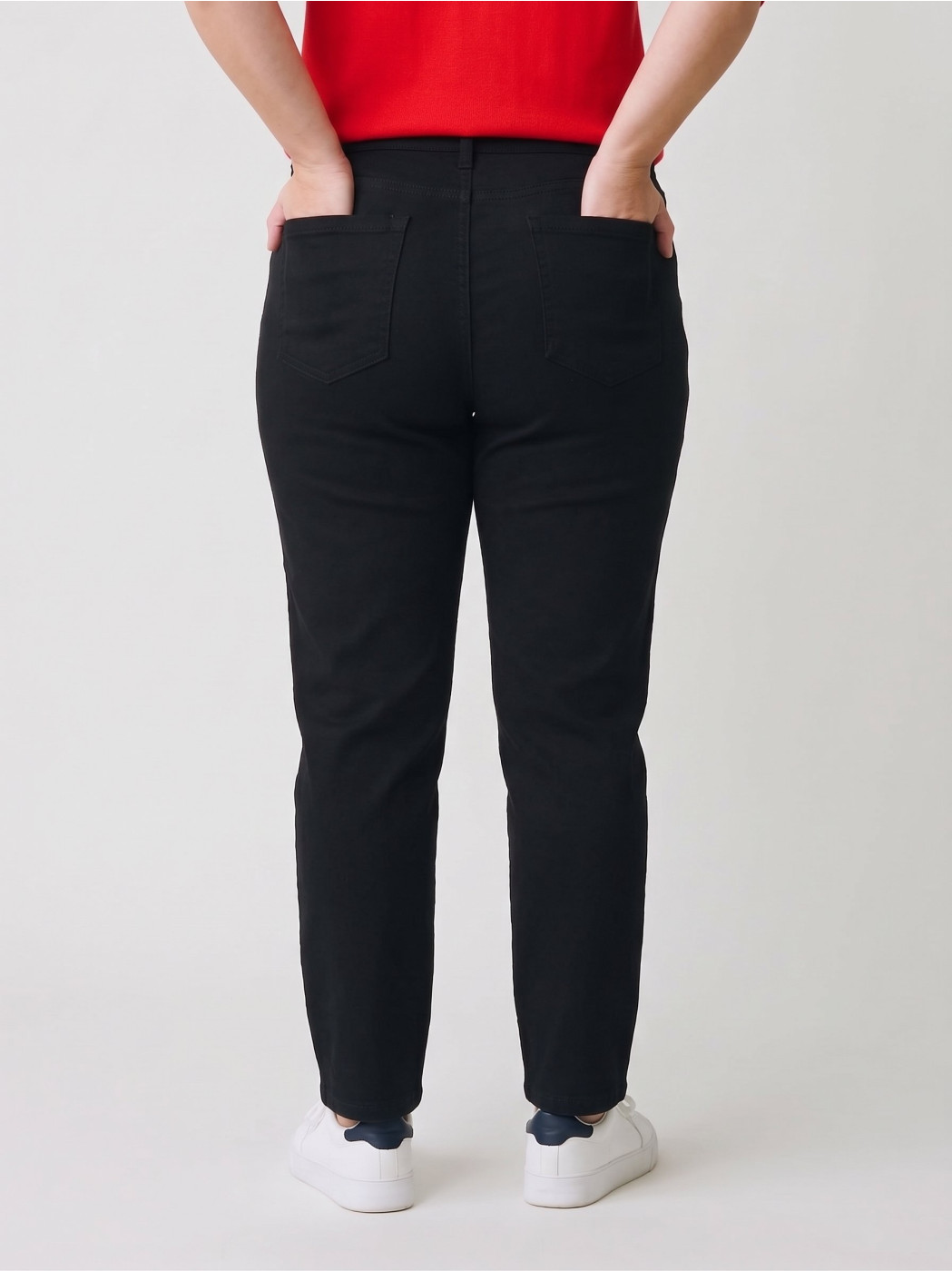 Jean femme mom noir Lova