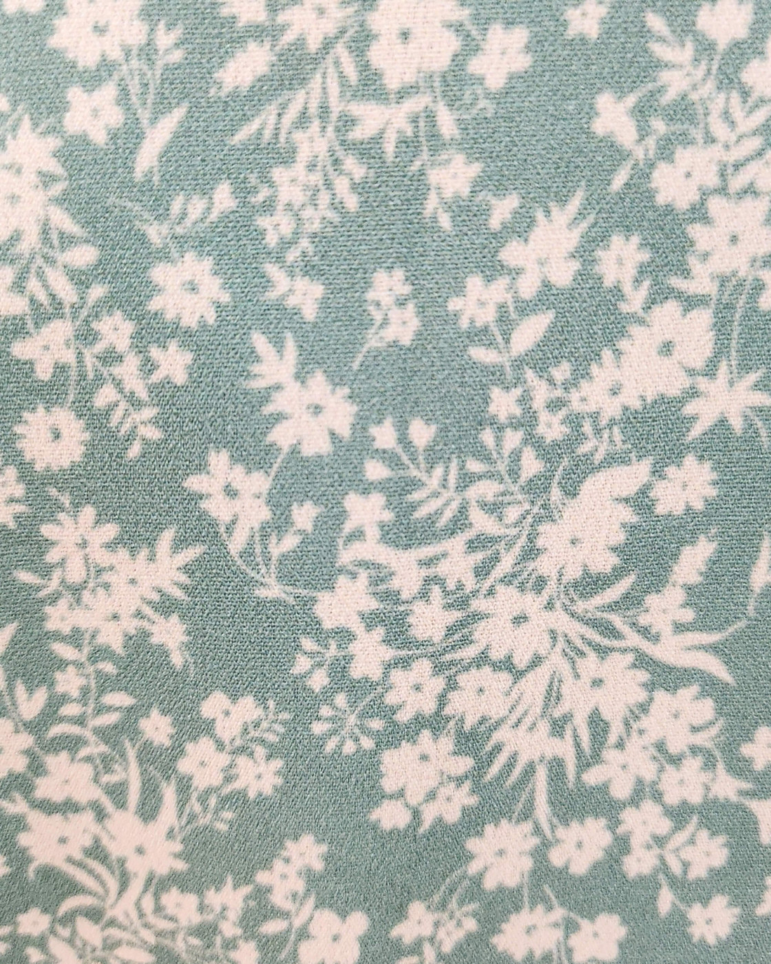 Bombers femme vert agate fleurs écrues Adélise