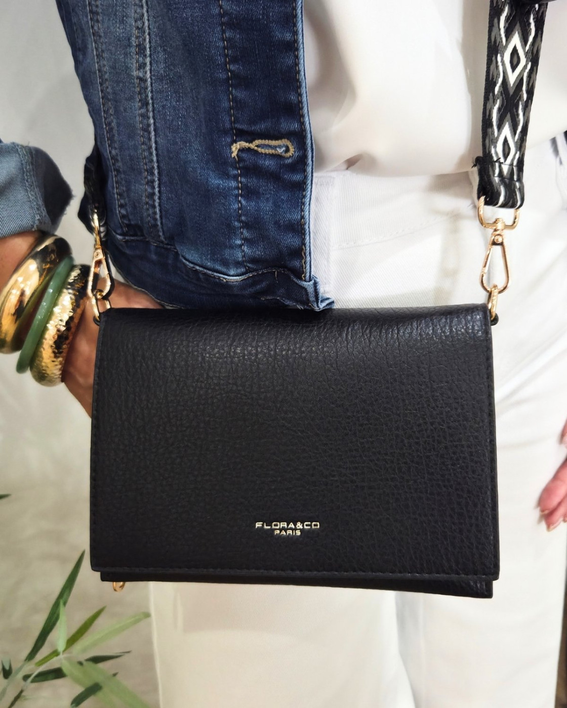 Sac à bandoulière et porte monnaie Donatella