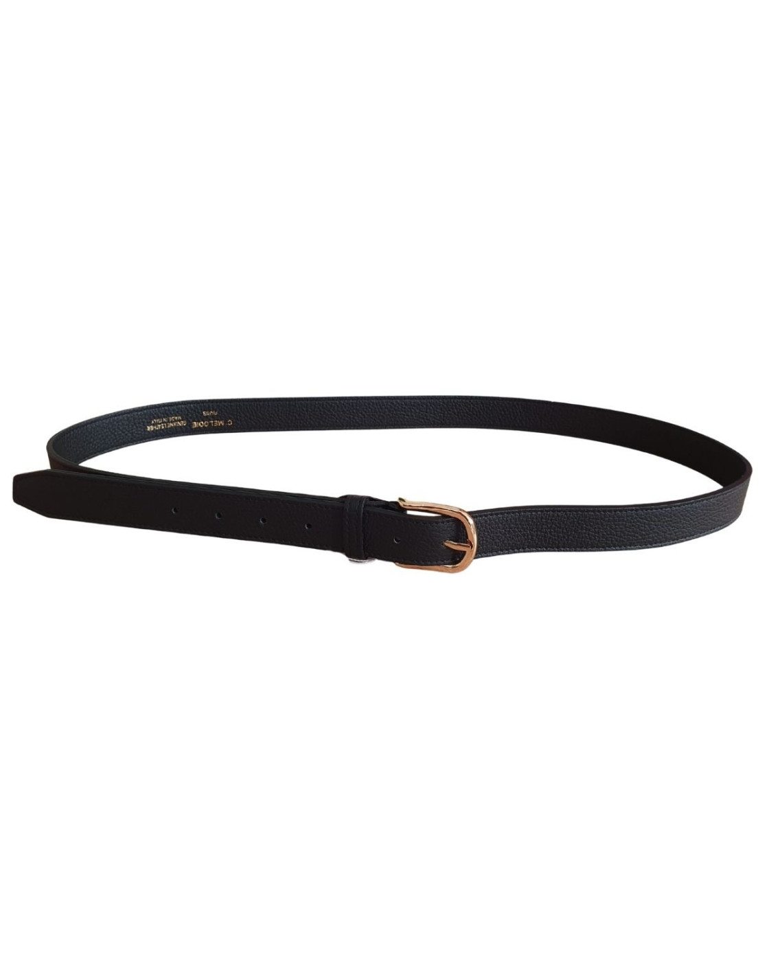 Ceinture femme cuir noir grande taille