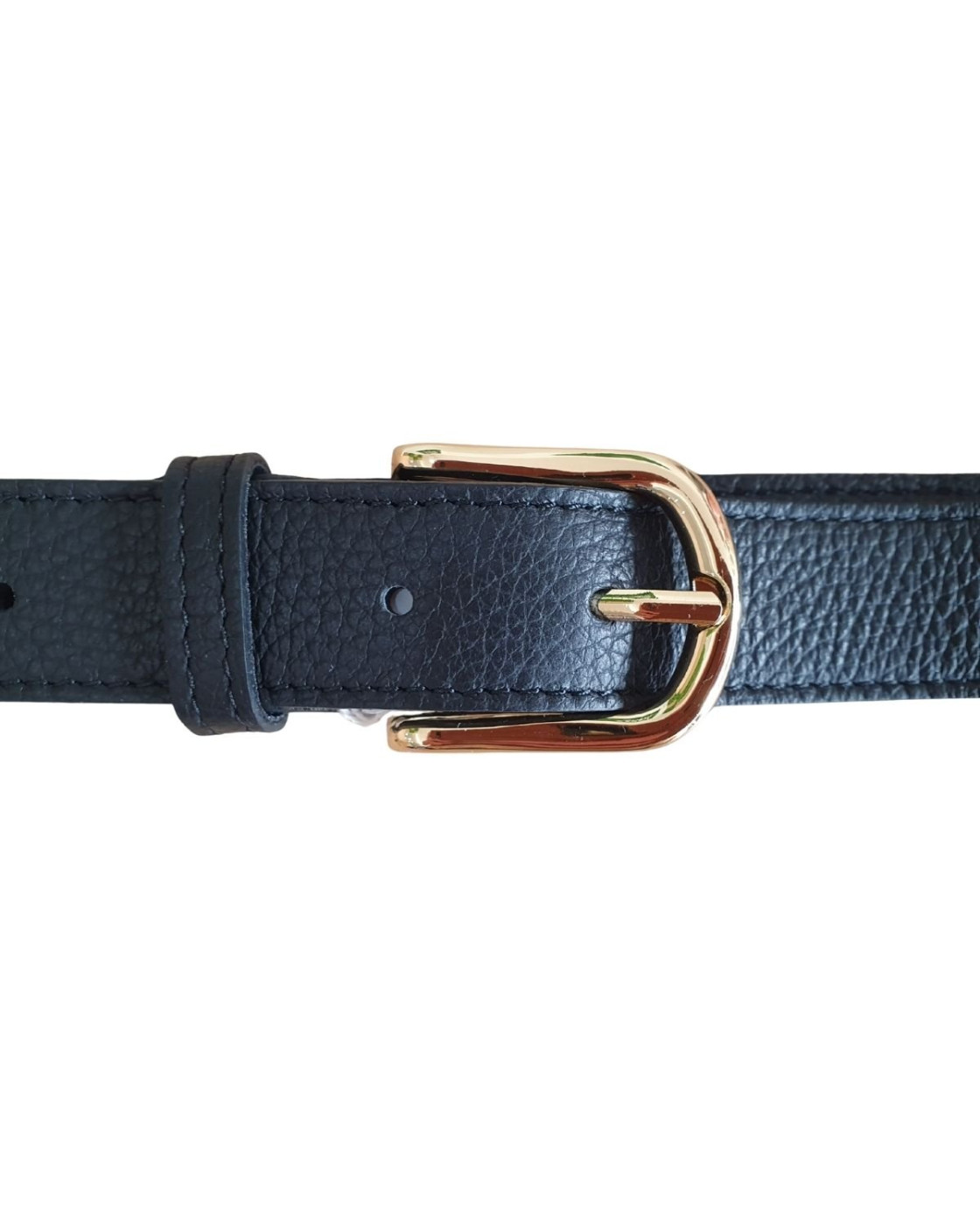 Ceinture femme cuir noir grande taille