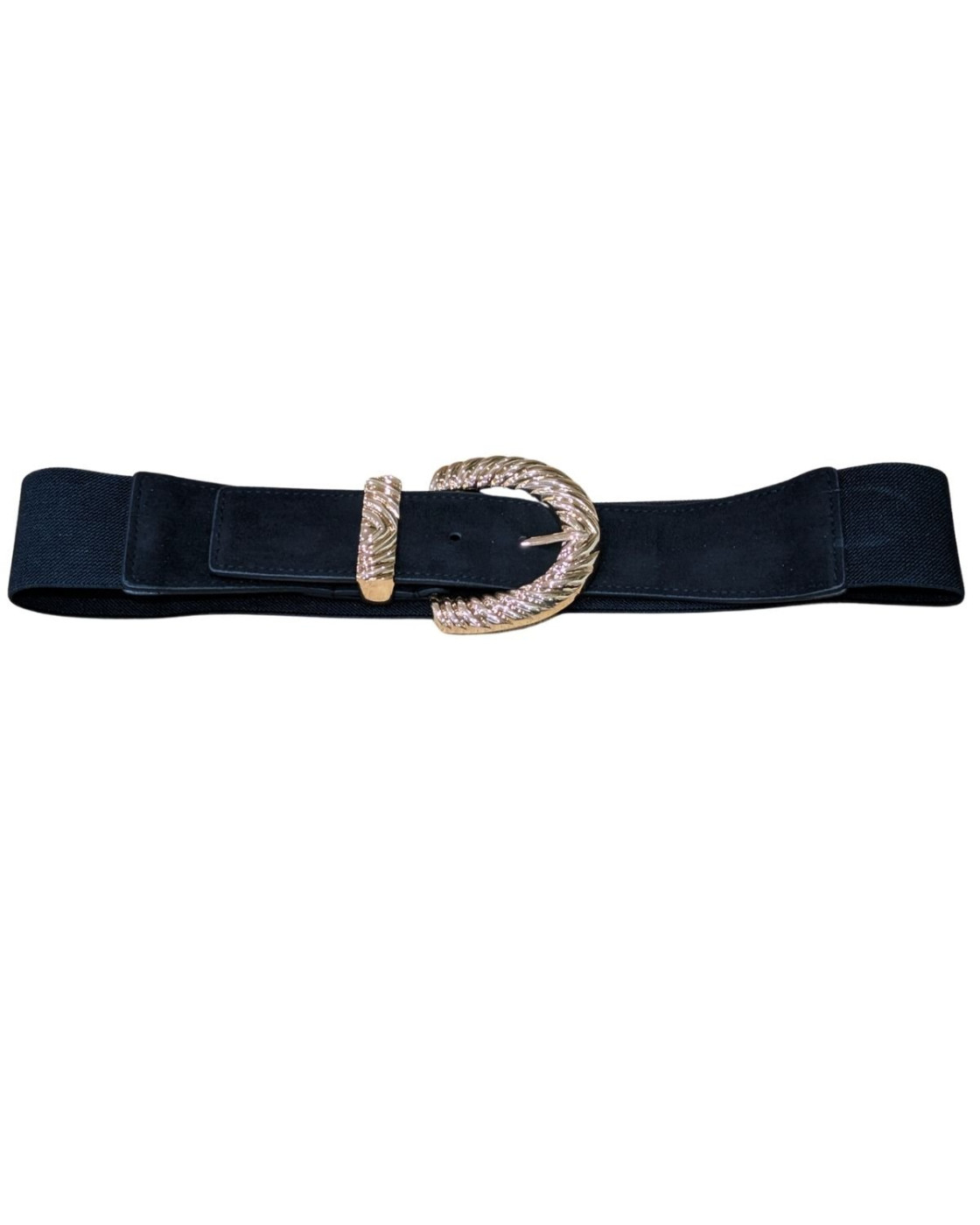 Ceinture élastique boucle dorée ciselée Hortense