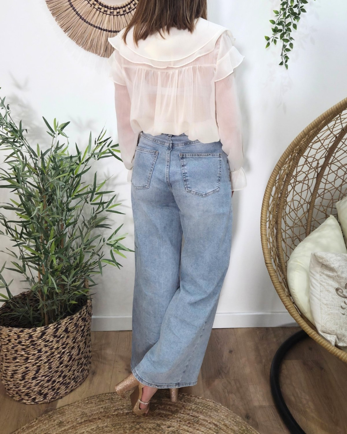 Blouse femme écrue Pya