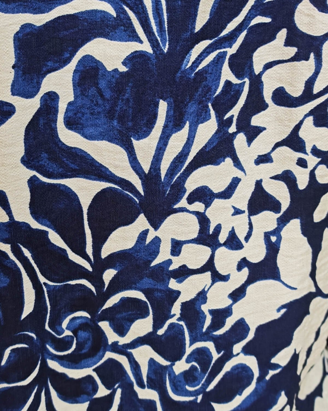 Blouse femme marine et écrue Willa