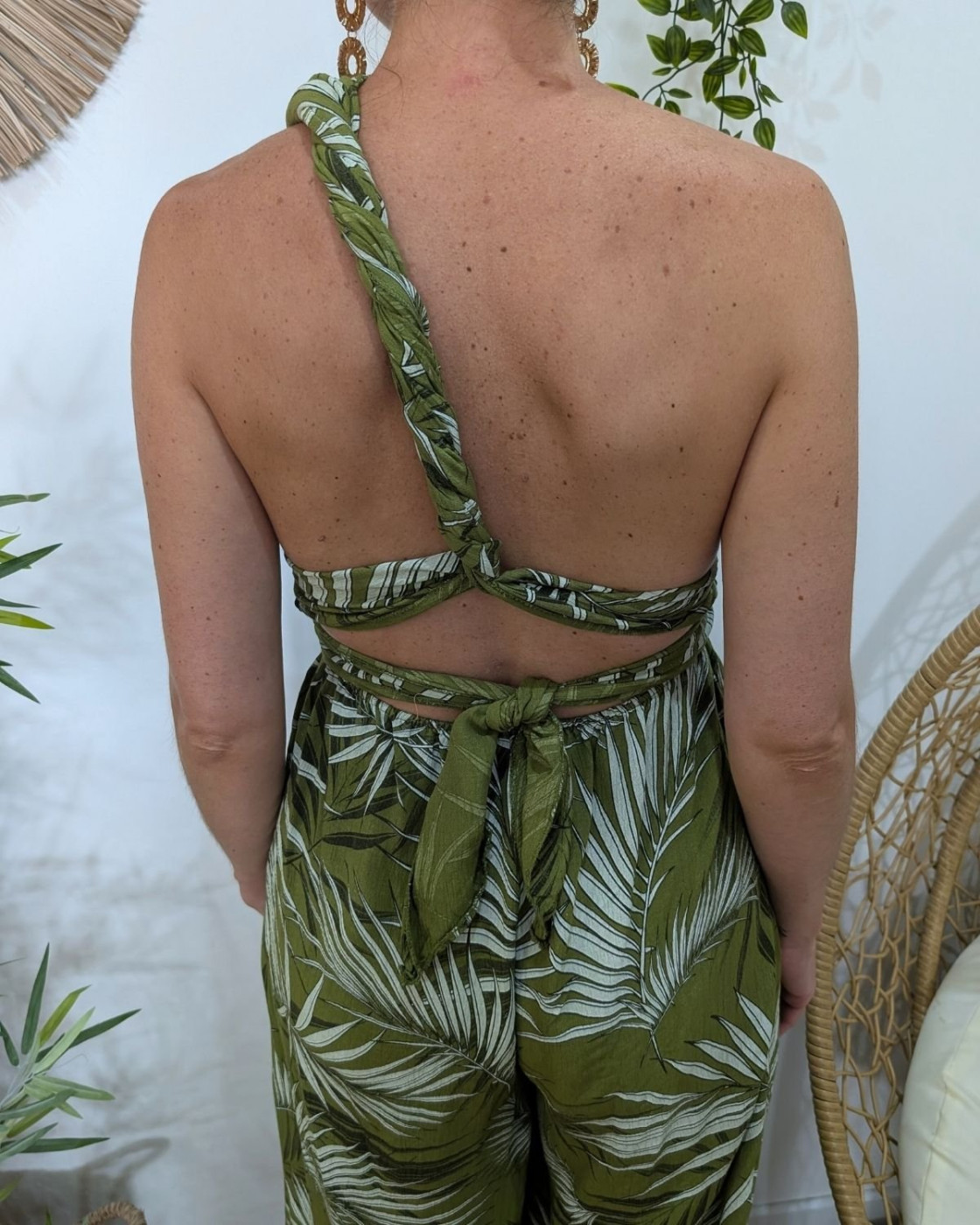 Combinaison femme feuillage Amaya