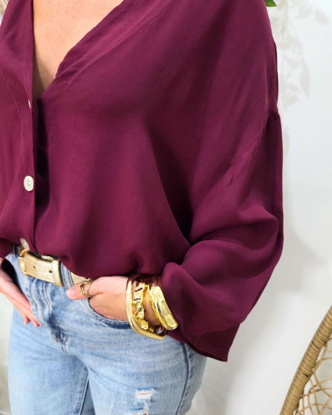 Chemisier femme fluide Chantal