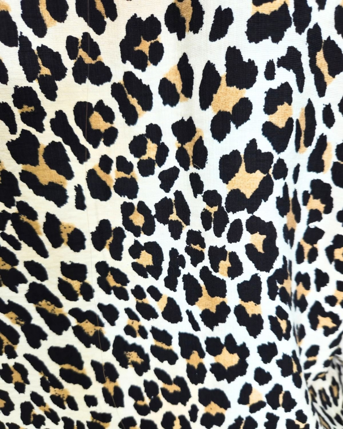 Chemisier femme beige léopard camel et noir Harmonia