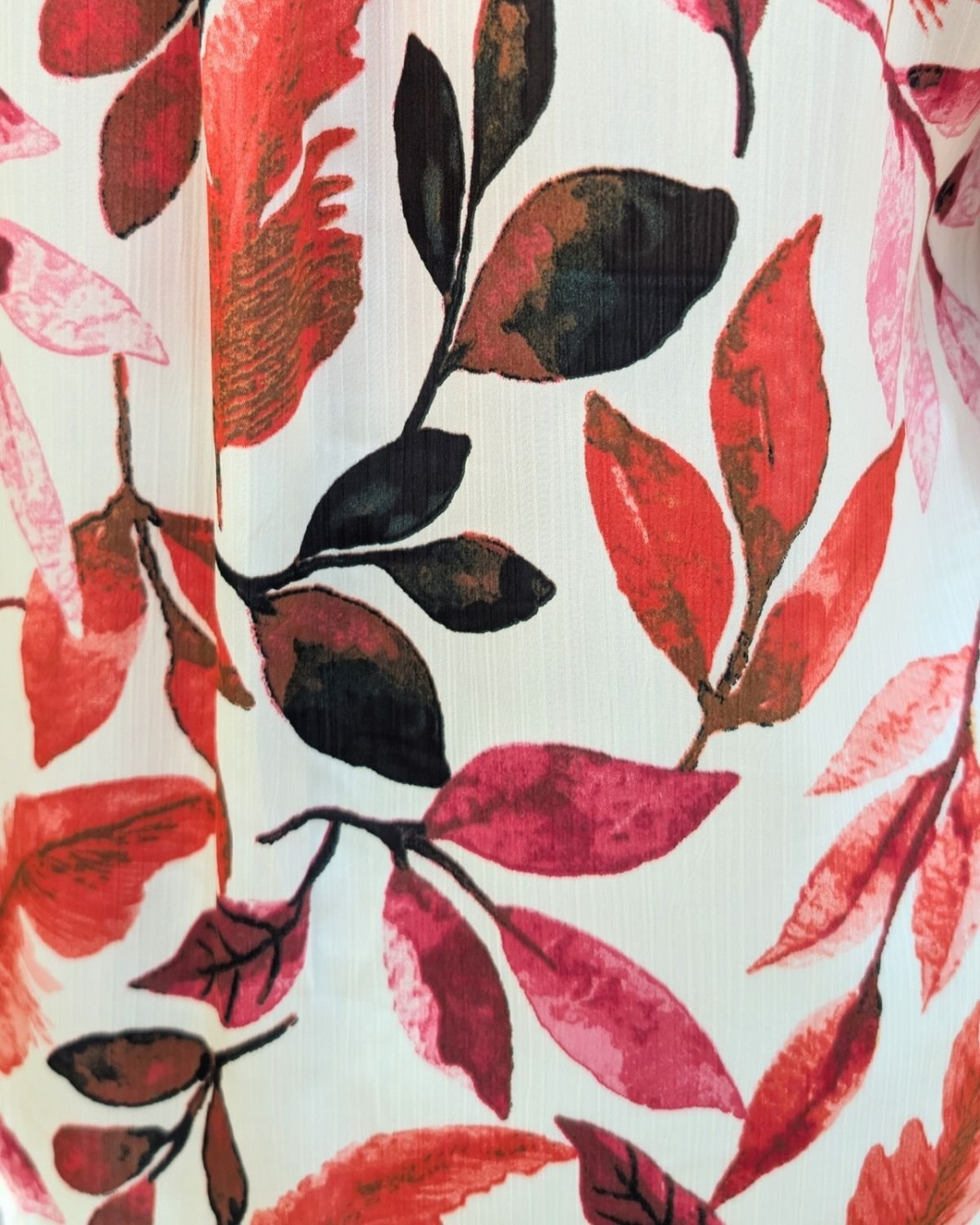 Chemisier femme rose et beige Mila