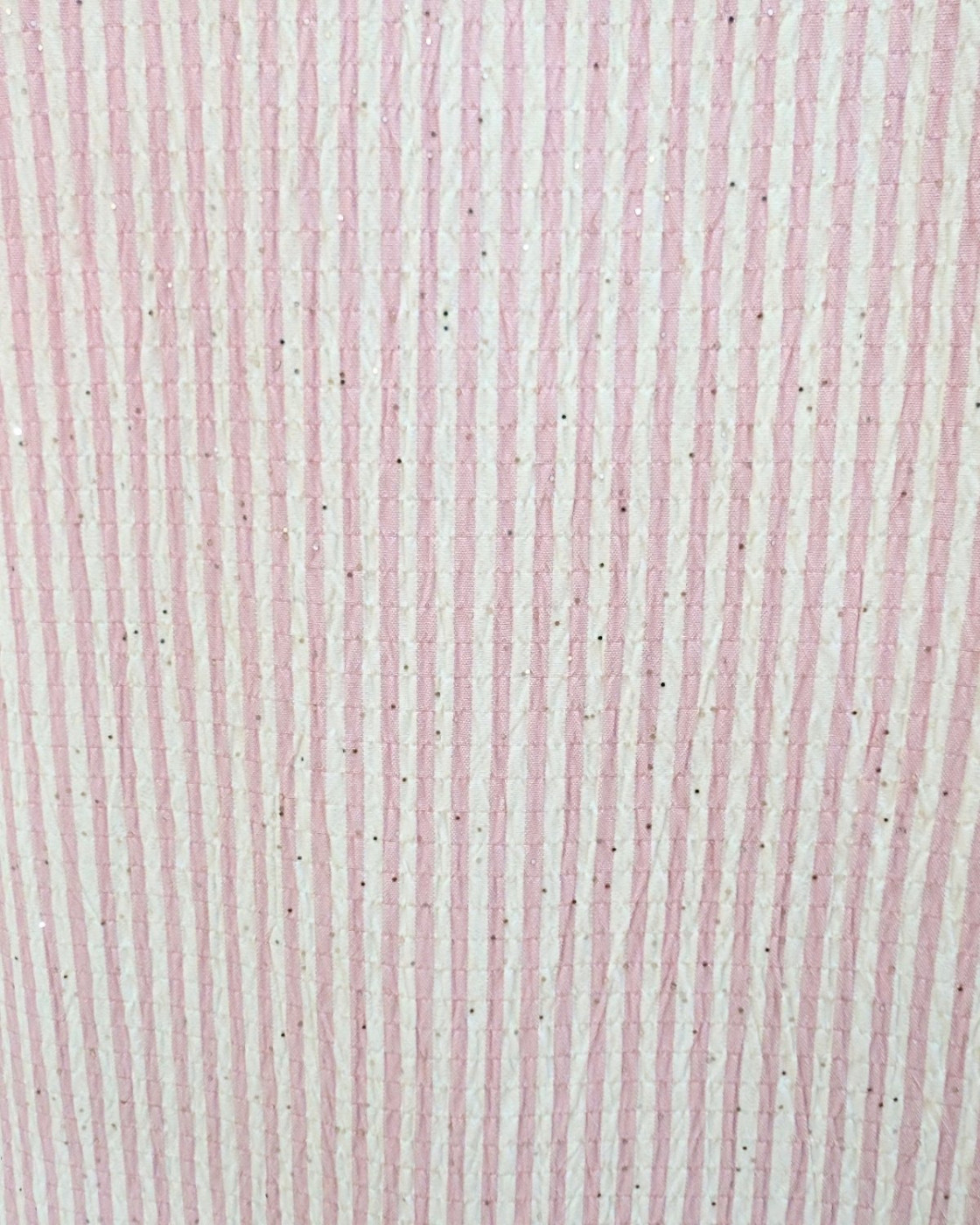 Chemisier femme rose pailleté à rayures