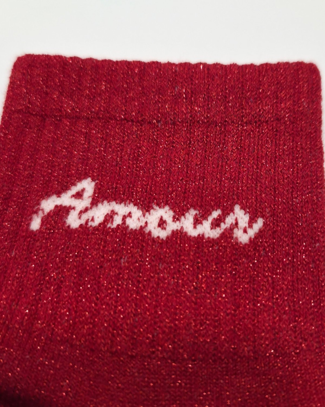 Chaussettes à paillettes Amour