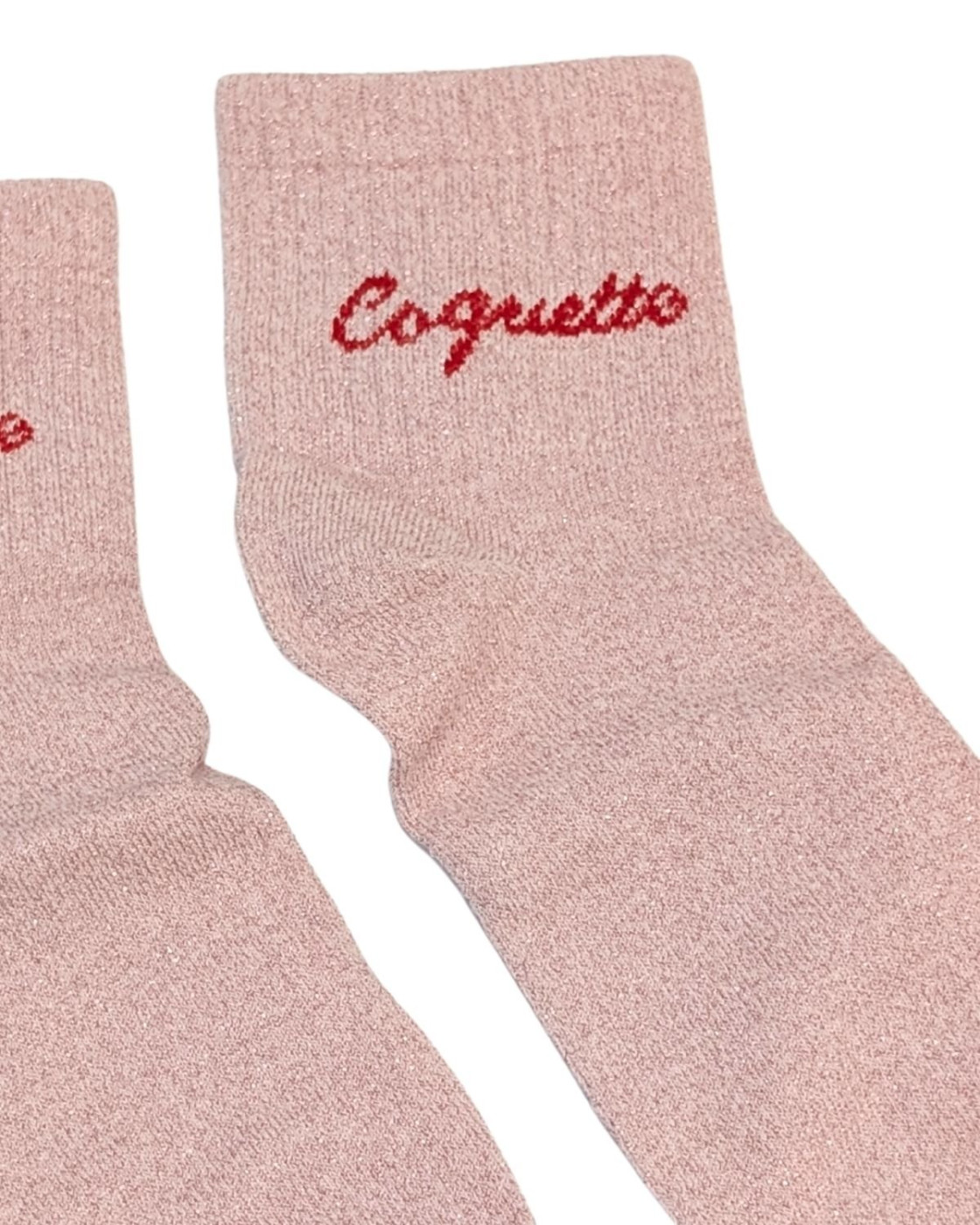 Chaussettes à paillettes Coquette