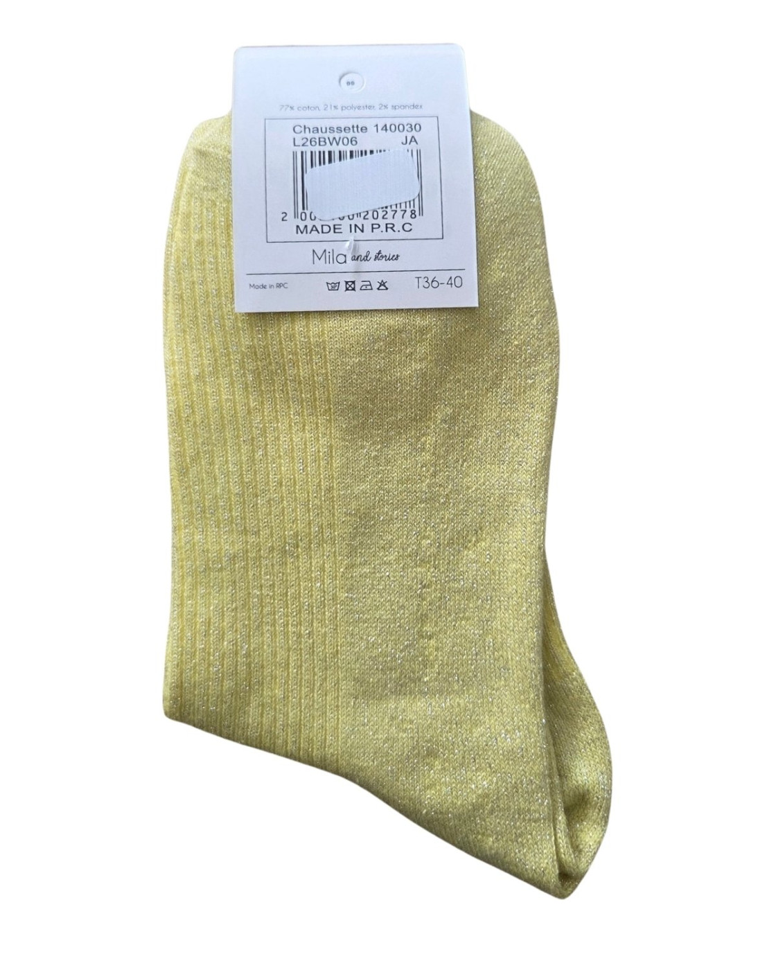 Chaussettes à paillettes PARFAITE