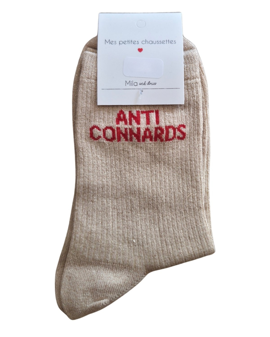 Chaussettes à paillettes ANTI CONNARDS