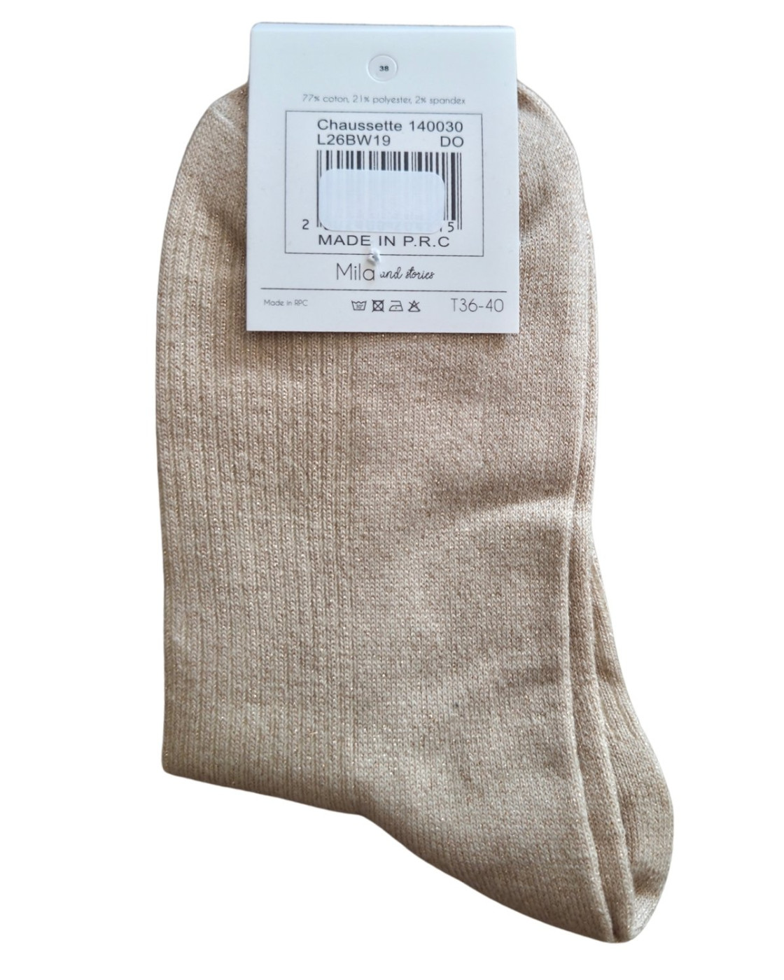 Chaussettes à paillettes ANTI CONNARDS