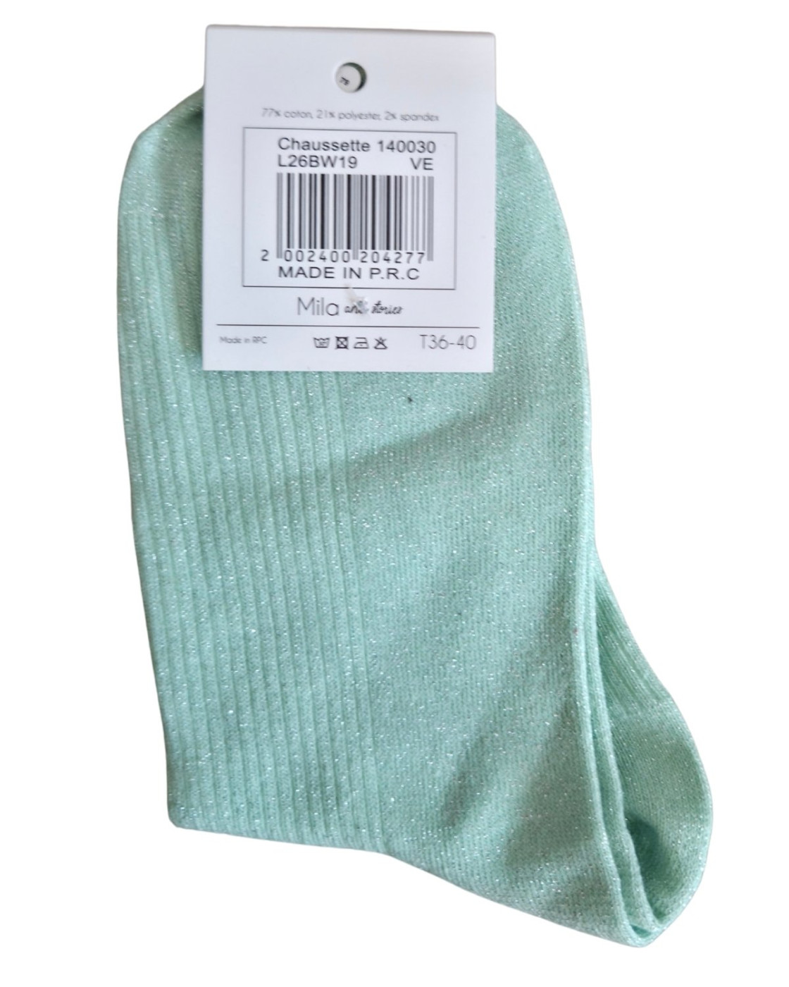 Chaussettes à paillettes ANTI CONNARDS