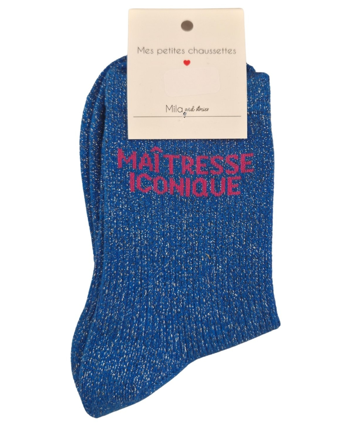 Chaussettes à paillettes MAITRESSE ICONIQUE