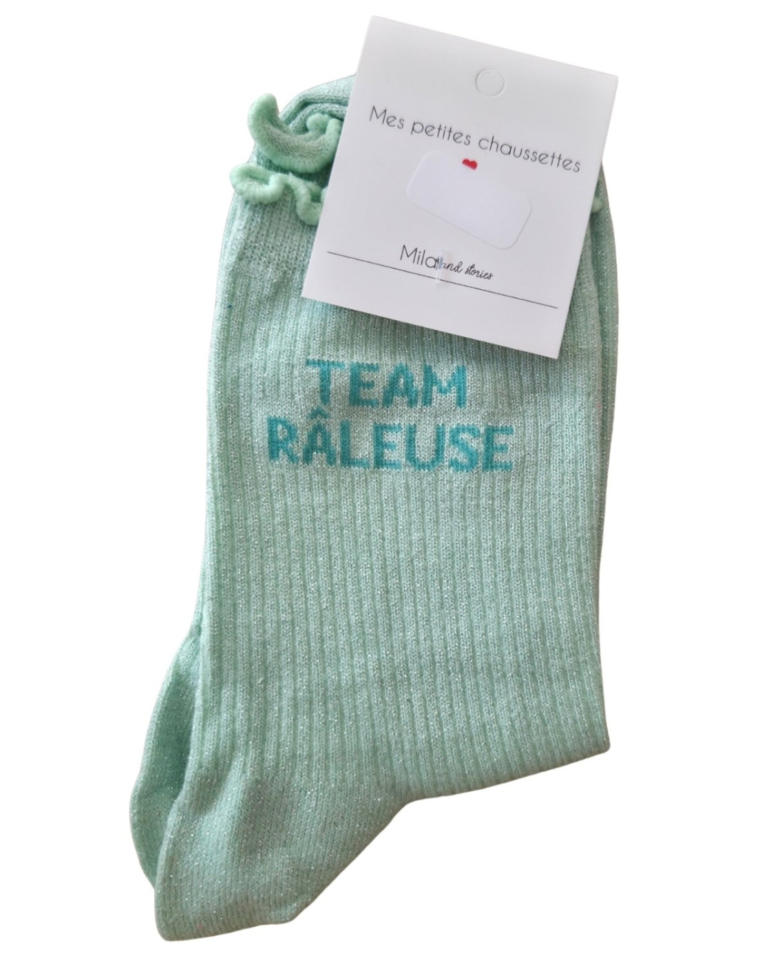 Chaussettes à paillettes TEAM RALEUSE