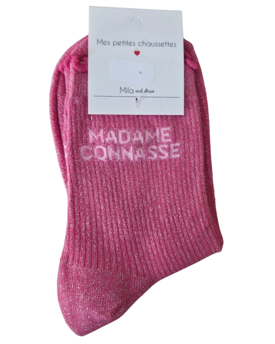 Chaussettes à paillettes MADAME CONNASSE