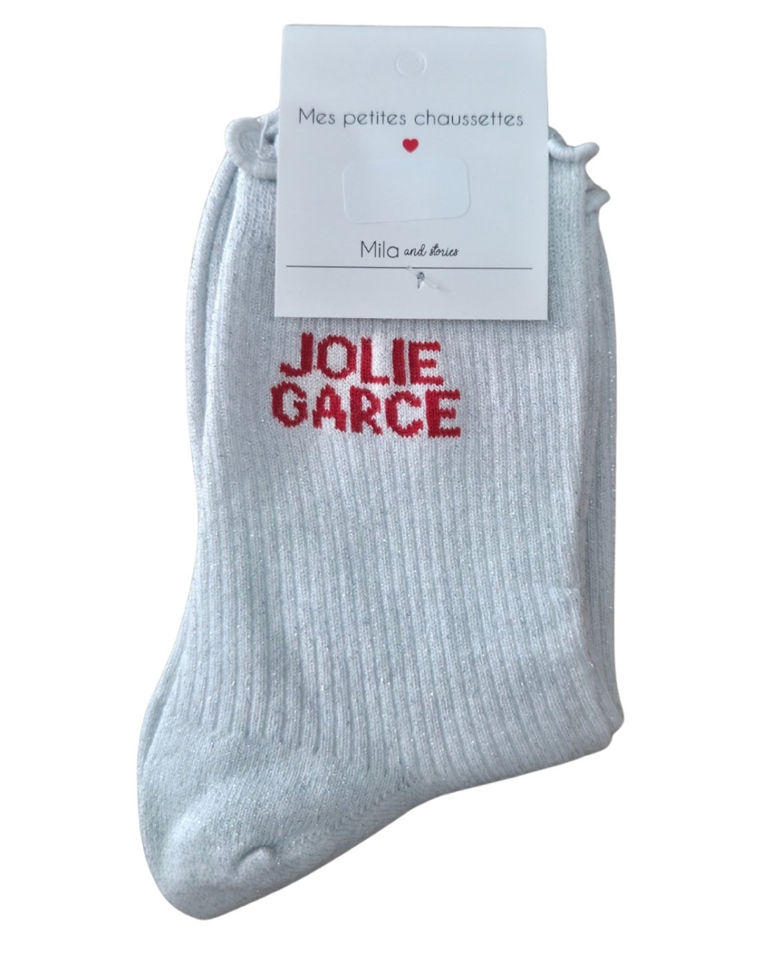 Chaussettes à paillettes JOLIE GARCE