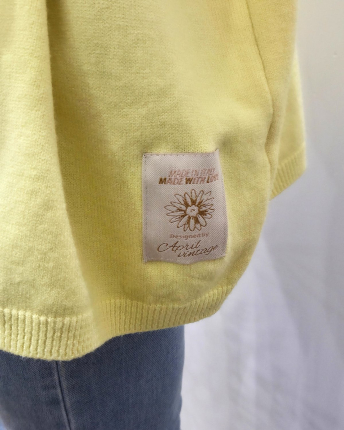 Gilet mi-long femme petite etoile relief