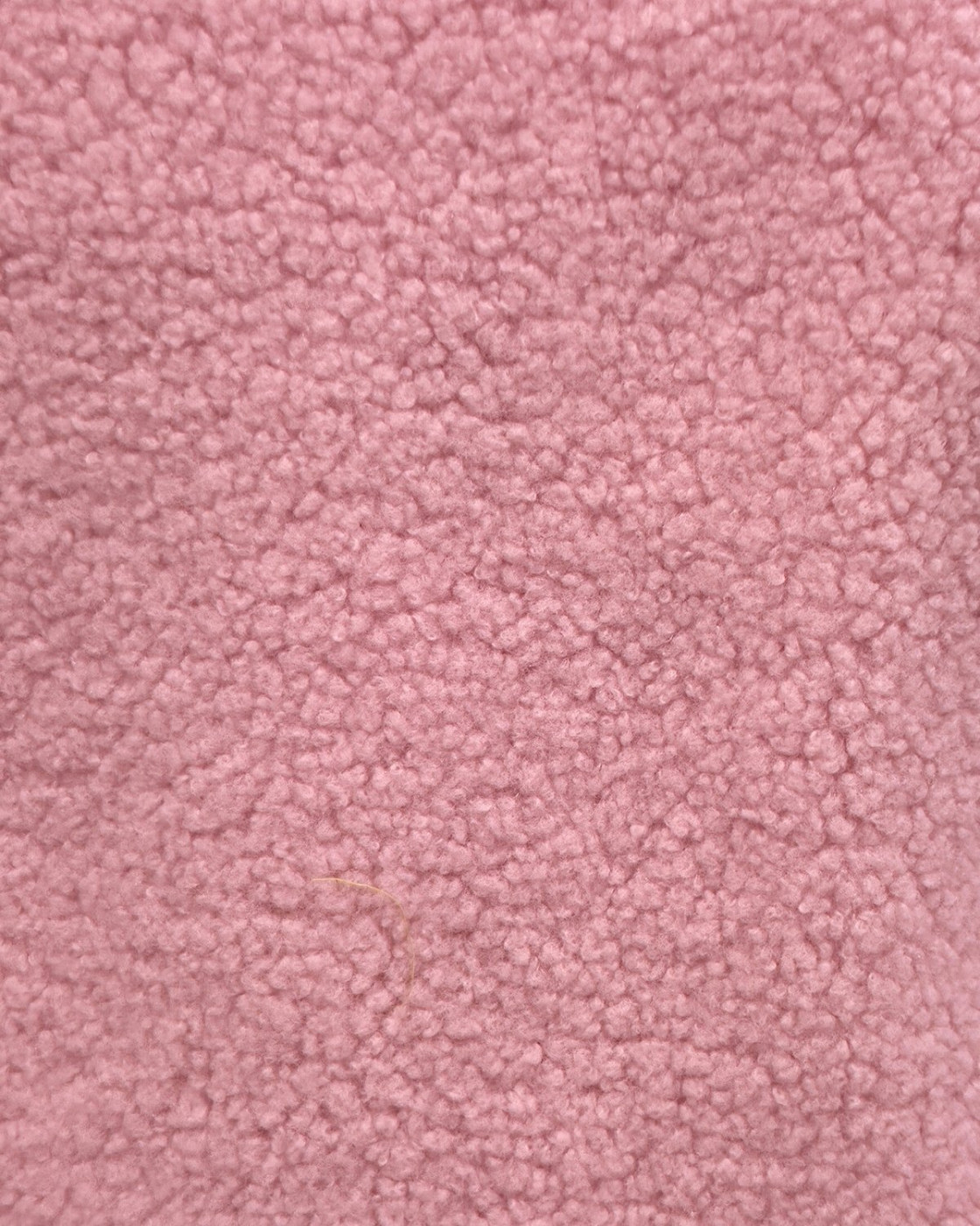 Gilet femme sans manche bouclettes rose baby Alya