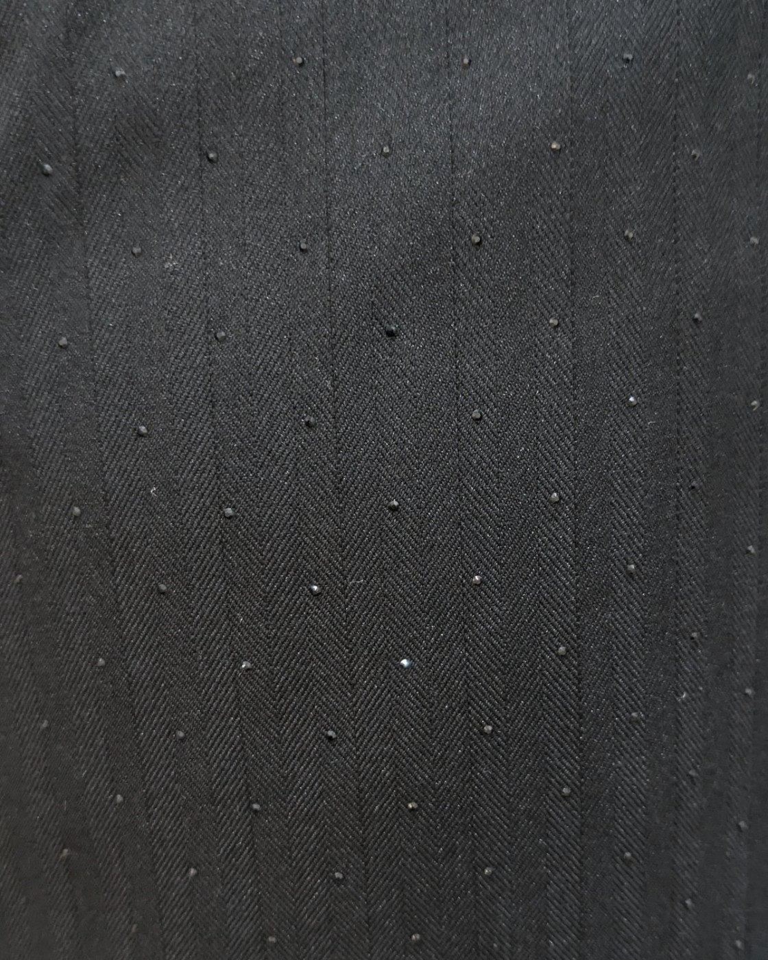 Jupe femme noire strass noirs Emyra