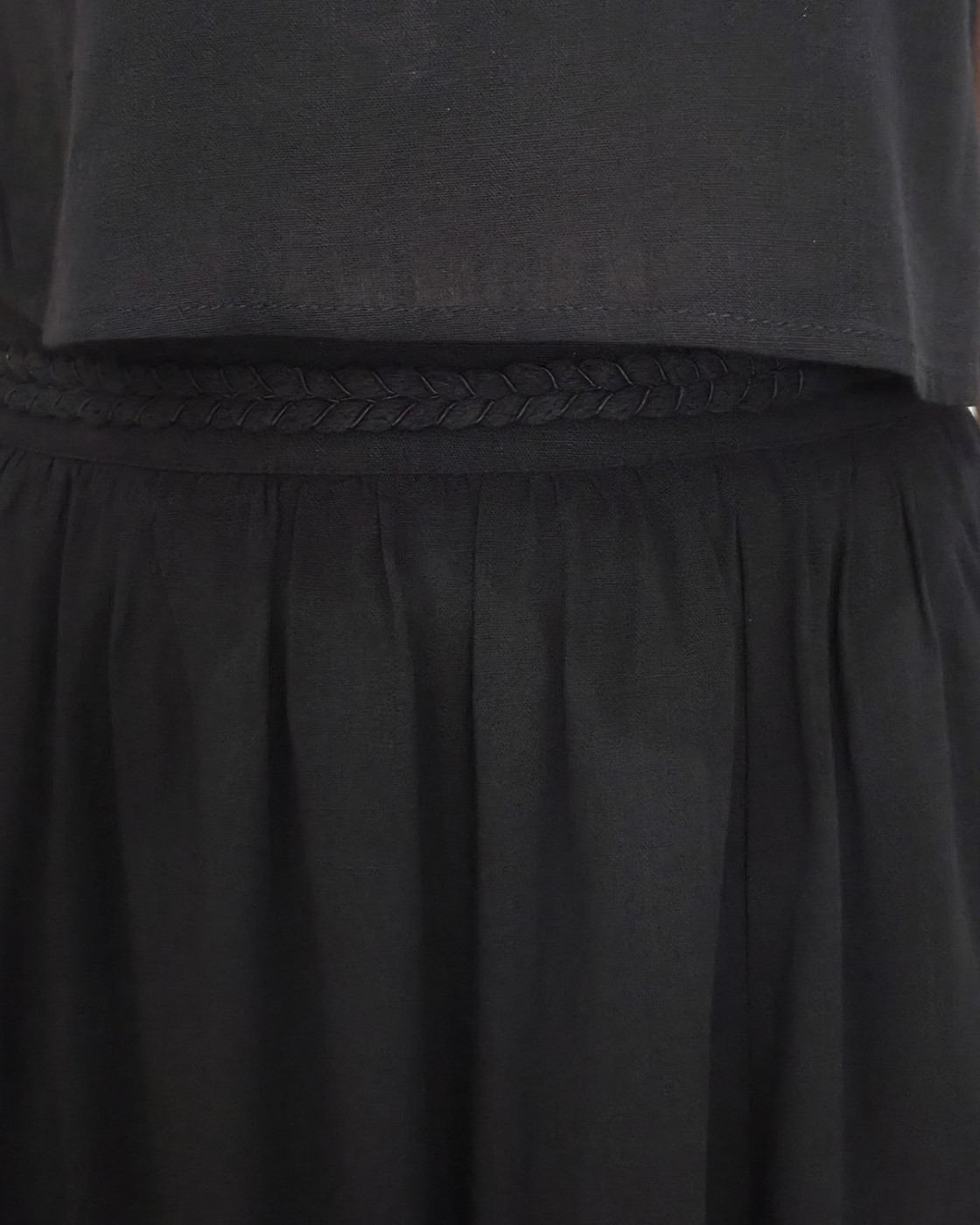 Ensemble femme torsadé noir Serafina