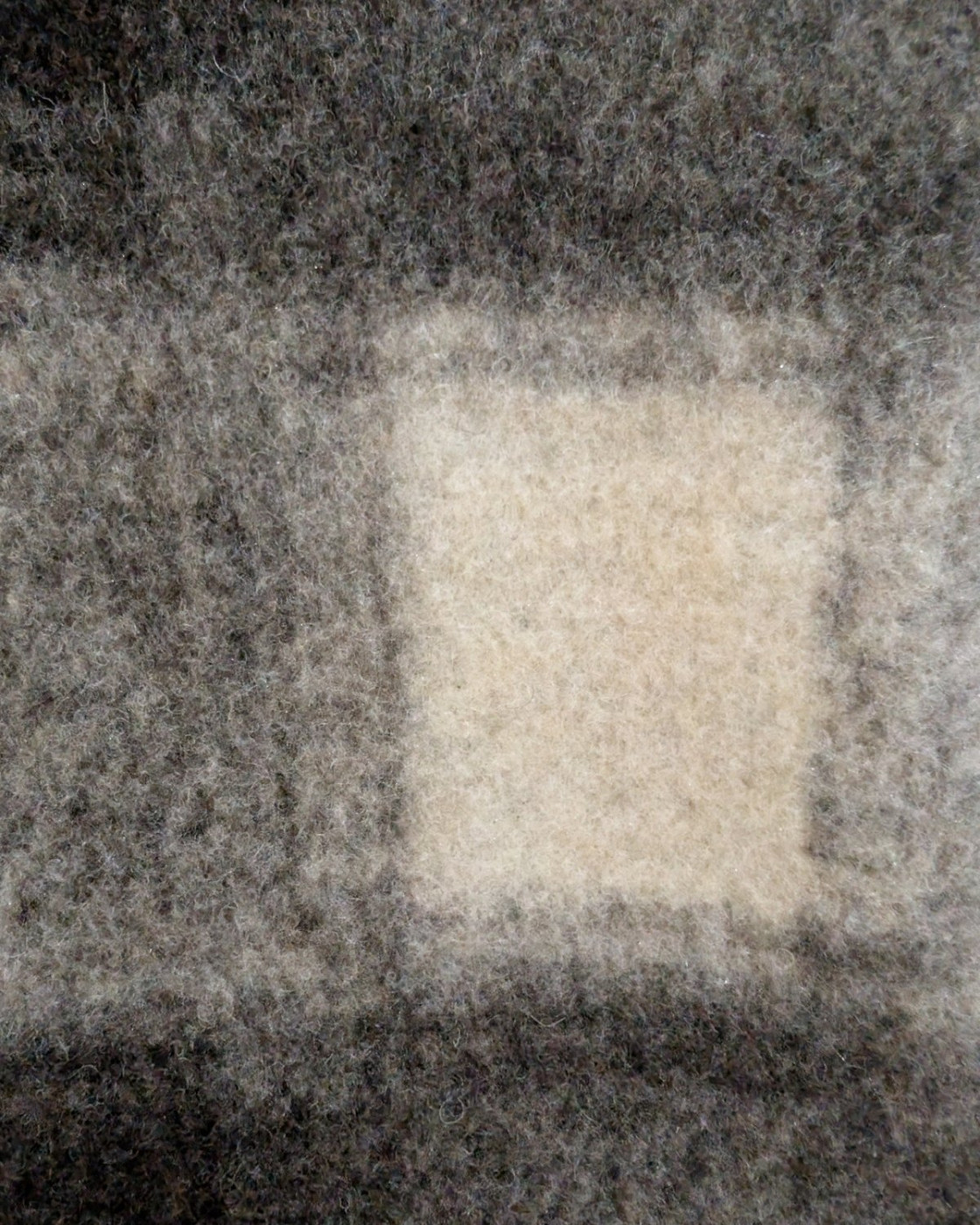 Manteau long femme à carreaux marron et beige