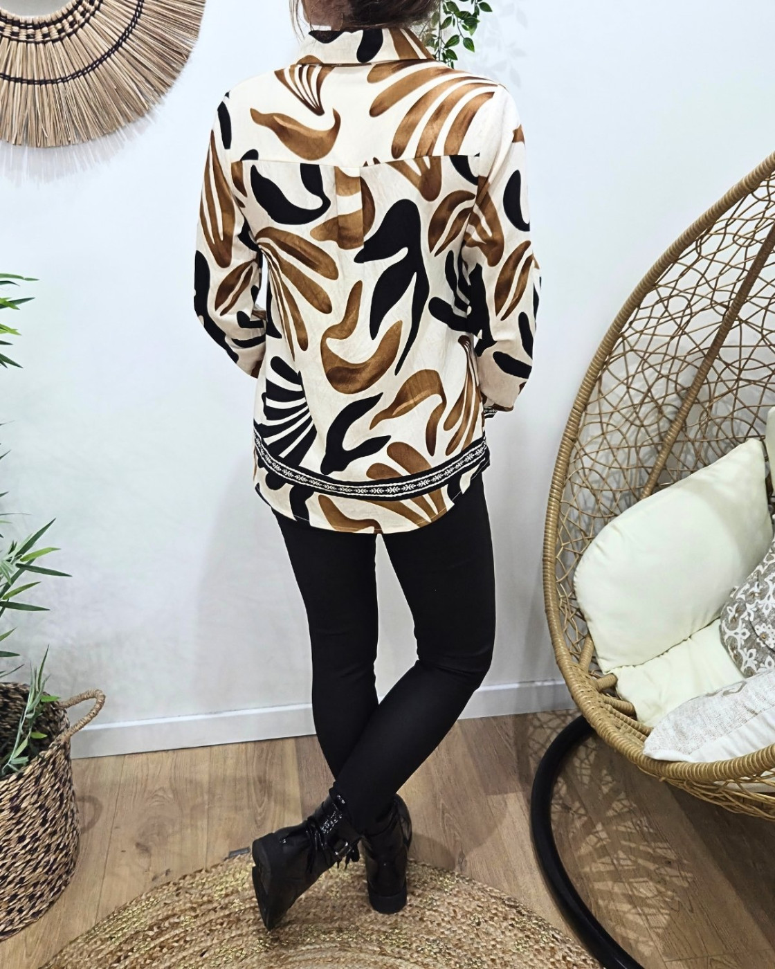 Pantalon femme similicuir noir skinny push up