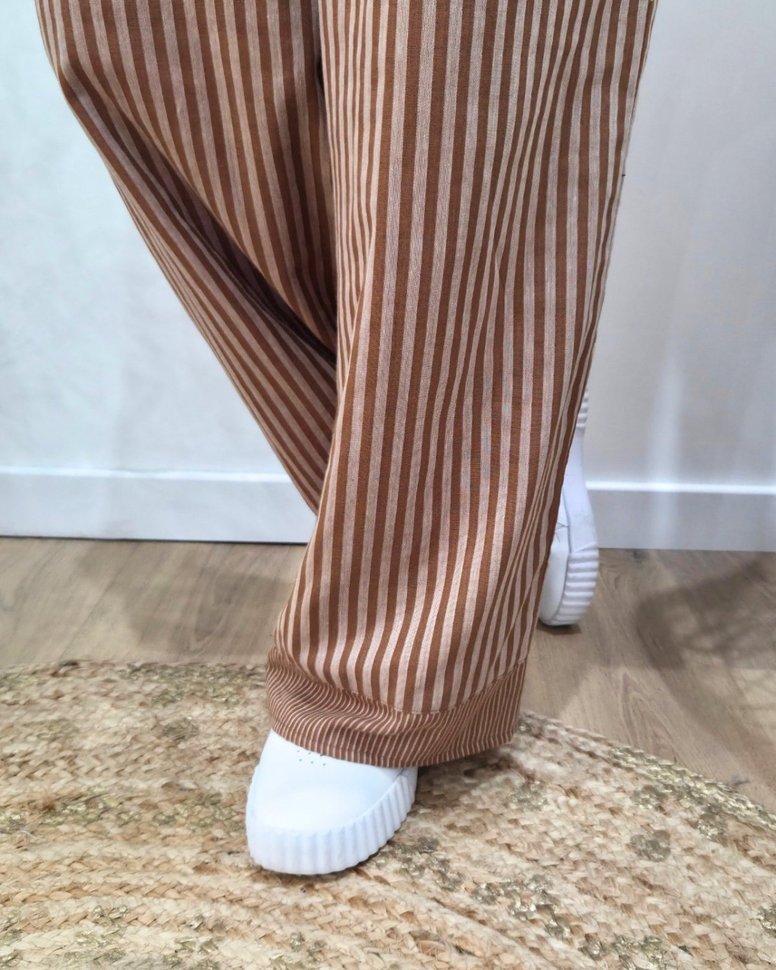 Pantalon femme rayé Ginger