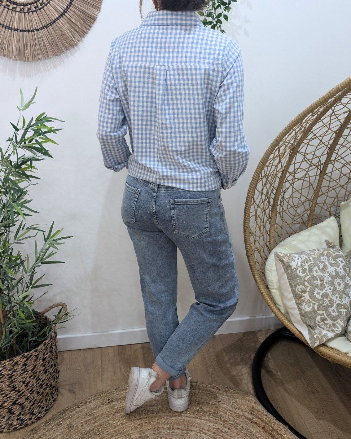 Jean femme mom vintage