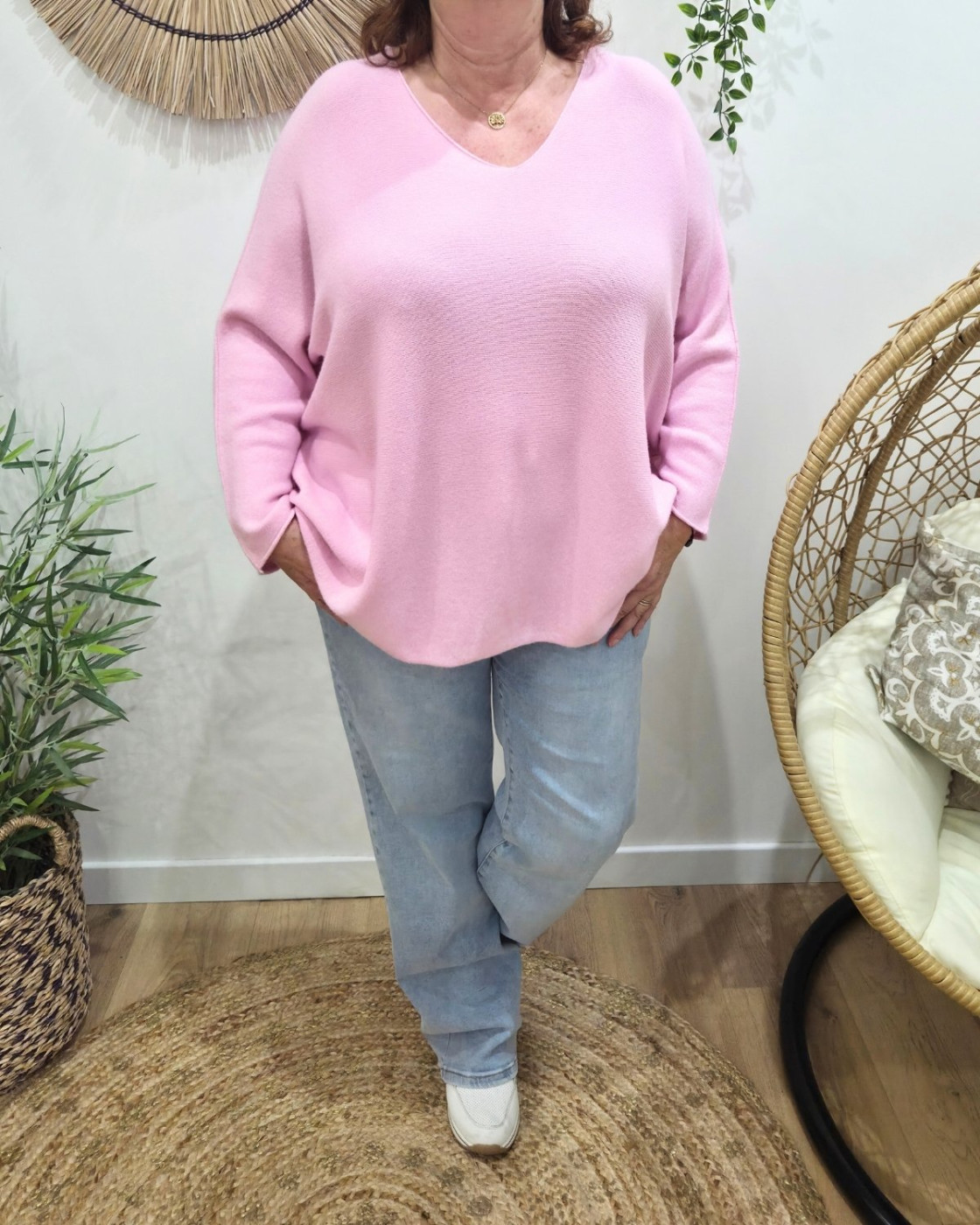 Pull femme oversize Iseult