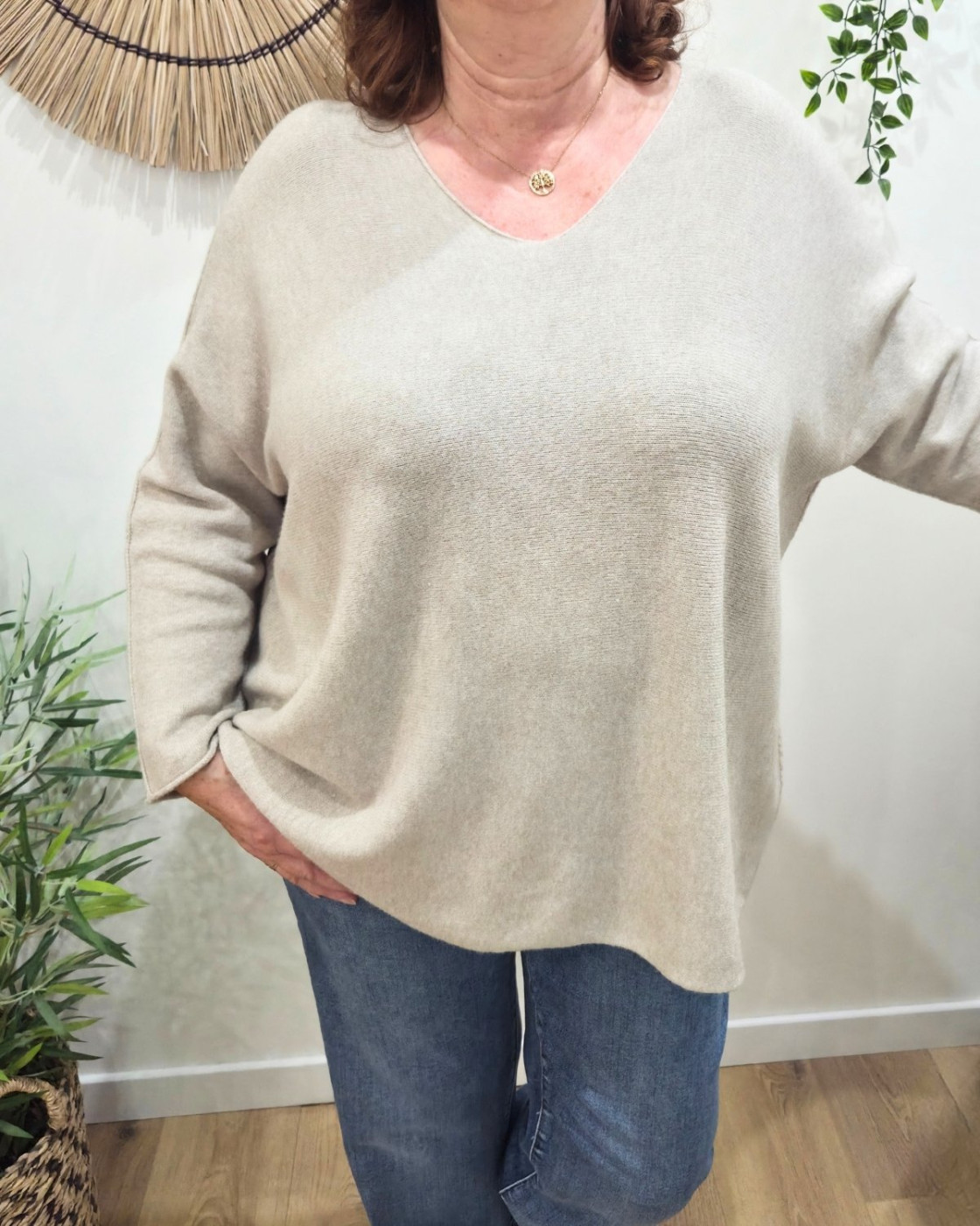 Pull femme oversize Iseult