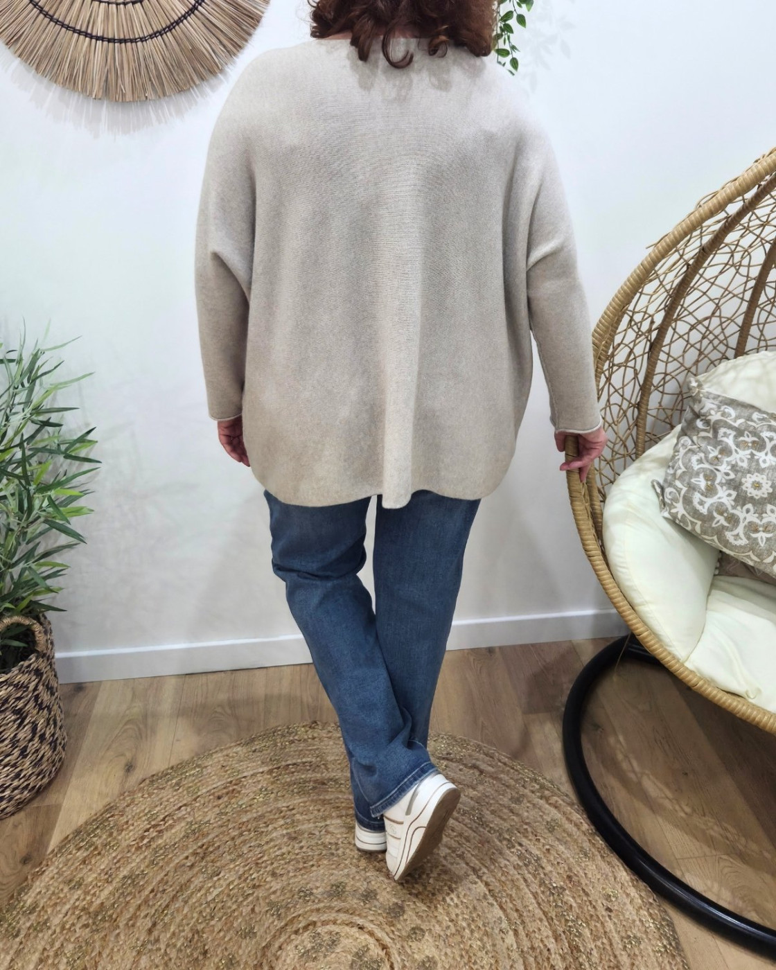 Pull femme oversize Iseult